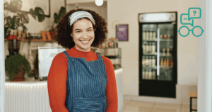 Chica en Tienda